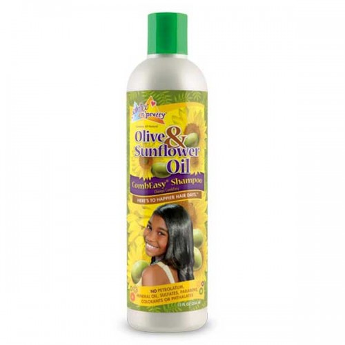 Sofn Free N Pretty Olive & Sunflower Oil Combeasy Shampoo 12oz